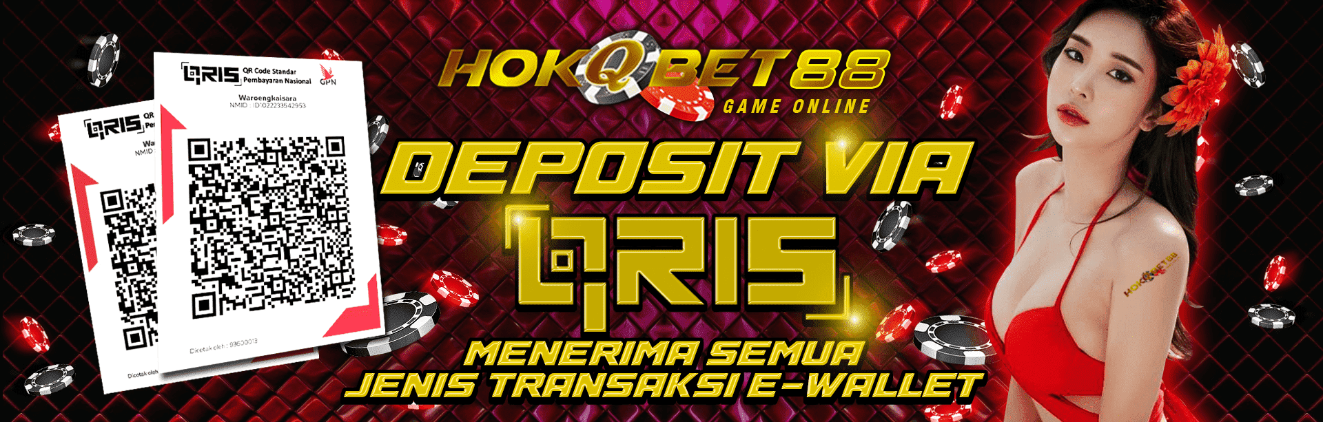 Deposit Via QRIS