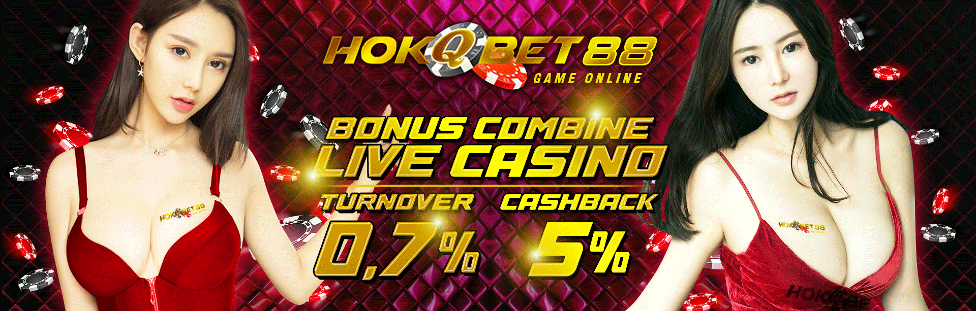 HokQBet88 PROMO COMBINE BONUS LIVECASINO