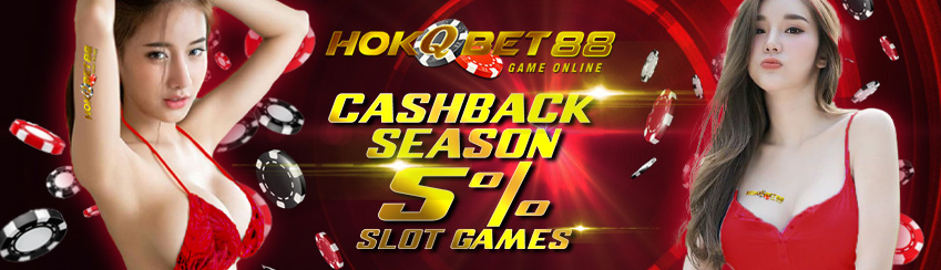 BONUS CASH BACK SLOT 5%